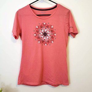 Columbia Ultra Soft Womens Graphic Hiking Tee - M